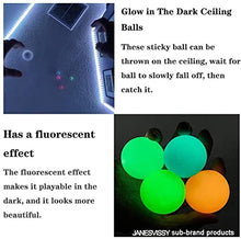 Load image into Gallery viewer, Glow in The Dark Sticky Ceiling Balls, Stress Ball for Adults and Kids,Glow Sticks Balls, Obsessive-Compulsive Disorder, Anxiety Fun Toys (4PCS)
