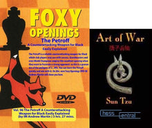 Load image into Gallery viewer, Foxy Chess Openings: The Petroff DVD

