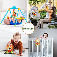 Load image into Gallery viewer, Bloobloomax Baby Car Seat Toys, Infant Soft Plush Rattle, Cute Animal Doll,Early Development Hanging Stroller Toys for Newborn Boys Girls Gifts (Lion)
