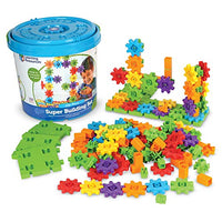 Learning Resources Gears! Gears! Gears! Super Building Toy Set, 150 Pieces, Ages 4+