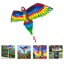 Load image into Gallery viewer, BESPORTBLE 3D Parrot Kite, 55Inch Flyer Kites with Colorful Spiral Tail and Flying Line for Kids Adults Outdoor Game, Activities, Beach Trip
