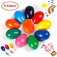 Egg Crayons 9 Colors Palm Grip Crayons Washable Non Toxic Paint Egg Sh –  ToysCentral - Europe