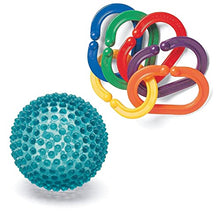 Load image into Gallery viewer, Discovery Toys BOOMERINGS Links &amp; TANGIBALL Squishy, Squeezy Scented Sensory Ball Bundle
