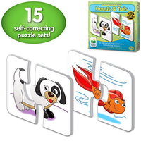 The Learning Journey: My First Match It - Head and Tails - 15 Self-Correcting Animal Matching Puzzles