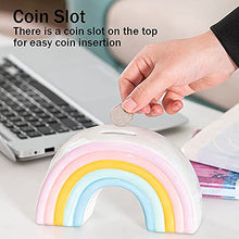 Load image into Gallery viewer, TBoxBo Rainbow Piggy Bank Money Banks Coin Banks for Kids Decorative Ceramic Money Box Creative Personalized Home Decoration Money Saving Box Home Ornament
