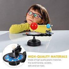 Load image into Gallery viewer, UKCOCO Sun Earth Moon Orbital Model Kit- Total Lunar Eclipse Astronomical Principle General Instrument for Students and Teachers

