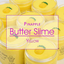 Load image into Gallery viewer, Pineapple Butter Slime, Yellow Premade Floam Slime 7oz Scented Slime Cotton Mud DIY Sludge Stretchy Kids Toys for Girls Boys
