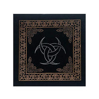 Nanyaciv Tarot Tablecloth, 20x20 Inches Tarot Card Cloth, Crystal Grid Universal Tarot Divination, Constellation Astrology Tarot Table Cloth for Psychologists Magicians