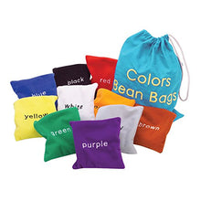 Load image into Gallery viewer, Educational Insights Colors Bean Bags &amp; Teachable Touchables Textured Beanbags Squares, Sensory Toys, Preschool Toys Multi-Color, 2 - 3 W in
