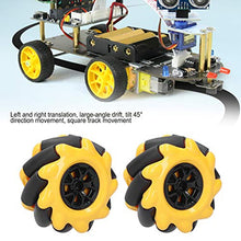 Load image into Gallery viewer, Mecanum Wheel 60mm, OmniDirectional Smart Robot Car Parts, Robot Accessories, DIY Toy Components
