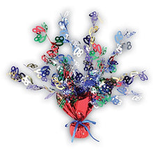 Load image into Gallery viewer, &quot;80&quot; Gleam &#39;N Burst Centerpiece, 15-inch Pkg/3
