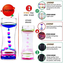 Load image into Gallery viewer, Calming Sensory Toys for Kids with Autism ADHD Anxiety or Special Needs-3 Pack Liquid Motion Bubbler Timers (Style #1)
