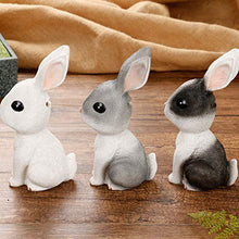 Load image into Gallery viewer, BESPORTBLE Easter Rabbit Piggy Bank Cute Rabbit Saving Pot Bunny Money Box Coin Bank Small Change Organizer Rabbit Figurine for Kid Child Adult Gift L Black
