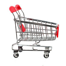 Load image into Gallery viewer, Whitelotous Mini Supermarket Handcart Shopping Utility Cart Mode Storage Toy Red New
