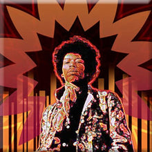 Load image into Gallery viewer, Licenses Products Jimi Hendrix Star Magnet
