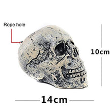 Load image into Gallery viewer, Mallyu Tricky Scary Horror Net Bag Skull Head Halloween Decoration Supplies Haunted House Bar Layout Props 6 Pack
