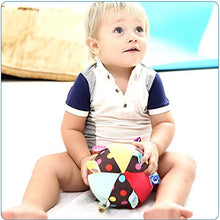 Load image into Gallery viewer, Colorful Taggies Chime Ball - Soft Plush Sensory Rattle Toy as for Babies Kids Toddlers Infants
