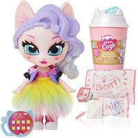 Kitten Catf Purrista Girls Doll Figures Series 1 - 12 Different Purrista Girls to Collect Each Comes Individually Blind Packed in Its Own Coffee Cup, Which One Will You Get