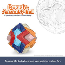 Load image into Gallery viewer, RichLanton Puzzle Assembly Ball 3D Assembly Ball Build Your own Bank 3D Puzzle Reduce Stress and Stay Away from Electronics (Rhomboid)
