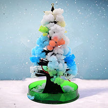 Load image into Gallery viewer, Qinday Magic Growing Crystal Christmas Tree, Presents Novelty Kit for Kids, Funny Educational and Party Toys, Xmas Novelty Creative DIY Gift for Boys Girls (Muti-Color Tree)
