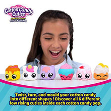Load image into Gallery viewer, Oosh Slime Cotton Candy Cuties Series 2 by ZURU (Green) Scented, Squishy, Fluffy, Soft, Stretchy, Stress Relief, Party Favors, Non-Stick with Collectible Cutie Slow Rise Toy
