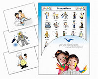 Yo-Yee Flash Cards - Occupations and Jobs Picture Cards - English Vocabulary Picture Cards - Including Teaching Activities and Game Ideas
