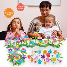 Load image into Gallery viewer, Bu-buildup BBU.01.002 Flower Building Toys, Garden Building Block, Pretend Gardening Toy, Creative Play Toy, 98 PCS Early Educational Toy, Build a Bouquet Floral Arrangement Playset for Kids 3 &amp; Up
