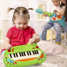 Load image into Gallery viewer, Battat  Toddler Piano Toy  Musical Instrument for Kids, Children  Animal Keyboard Piano with 5 Instrument Settings  Crocodile Piano - 2 Years +
