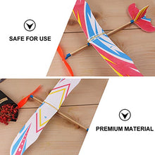 Load image into Gallery viewer, balacoo 10pcs Flying Glider Planes Toy Flight Mode Glider Plane Aircraft Model for Kids with Rubber Band ( Random Style )
