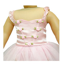 Load image into Gallery viewer, Pink Butterfly Closet Ballet Ballerina Dance Dress for 18-inch Dolls
