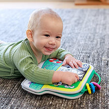 Load image into Gallery viewer, Infantino Busy Board Mirror &amp; Sensory Discovery Toy Boat for Fine Motor Skill Development with Gears, Beads, High Contrast Prints, Tummy Time, Sit &amp; Play or On The Go, for Newborns, Babies &amp; Toddlers
