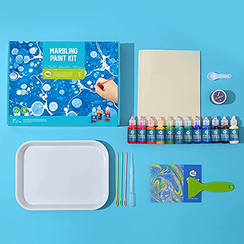 OLOPE Marbling Paint Kit for Kids - Best Crafts Marbling Art