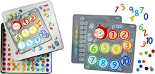 Load image into Gallery viewer, HABA Magnetic Travel Tin Numbers - 178 Magnetic Pieces with 4 Background Scenes for Ages 5+

