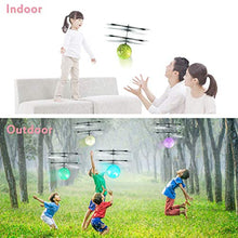 Load image into Gallery viewer, Kizmyeeco Flying Ball, Flying Toy for Kids Boys Girls with Colorful Flashing LED Infrared Induction Flying Ball Toy Gift for Kids
