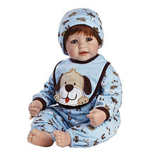 Load image into Gallery viewer, Adora Toddler WOOF! 20&quot; Boy Weighted Doll Gift Set for Children 6+ Huggable Vinyl Cuddly Snuggle Soft Body Toy
