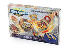 Load image into Gallery viewer, HVOPS Bey Burst Battle Turbo Evolution Star Storm Large Stadium Set with 4D Launcher and Grip Set Toys for Prime Metal Fusion
