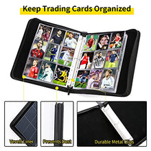 Load image into Gallery viewer, 9-Pocket Trading Card Binder Card Collector Album Holder with 576 Pockets(32 Double Sided Sheets), Carrying Case Binder Trading Card Album for Pokemon Cards, Yugioh, MTG and Other TCG
