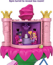 Load image into Gallery viewer, Polly Pocket Rainbow Funland Fairy Flight Ride Playset, Polly &amp; Friend Dolls, 15 Accessories, Dispenser Feature for Surprises, Great Gift for Ages 4 &amp; Up
