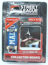 Load image into Gallery viewer, Ronin Syndicate Street League Skateboarding Pro Series 1 Blue Skateboard &amp; Sean Malto Collector Card Target Exclusive
