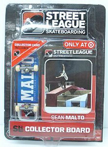 Ronin Syndicate Street League Skateboarding Pro Series 1 Blue Skateboard & Sean Malto Collector Card Target Exclusive