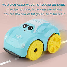 Load image into Gallery viewer, YUEGE Bath Toys for Toddlers 1-3 Year Old Boy Girls Gifts Swim Pool Bath Toys for Kid, Creative Cartoon Clockwork Car
