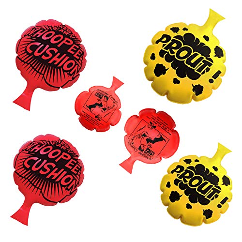 lopfg [6 Pack] Whoopie Cushions,46 8 Whoopee Cushions Novelty Toys Party Favors for Kids,Boys,Girls and Adults