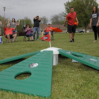 Indoor/Outdoor Cornhole Golf Game - AceHole Golf Version - 8 Regulation Cornhole Bags - Score Cards Included - Portable Play Anywhere Fun for All Ages