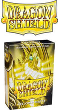 Load image into Gallery viewer, Arcane Tinmen ATM11118 Dragon Shield Japanese Sleeves44; Matte Yellow - 60 Count
