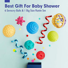 Load image into Gallery viewer, Montessori Toys for Babies 6-12 Months - Sensory Balls for Baby Sensory Toys 6-12 Months Balls for Toddlers 1-3 Textured Hand Catching Balls Baby Rattle 3-6 9 Months Old Baby Toys 6 to 12 Months
