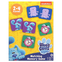 Load image into Gallery viewer, Nick Shop Blues Clues Educational Toy Bundle Blues Clues Memory Game Set - Blues Clues Matching Game with Paw Patrol Stickers (Blues Clues Learning Toy)
