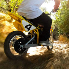 Load image into Gallery viewer, Razor MX650 Dirt Rocket Electric-Powered Dirt Bike with Authentic Motocross Dirt Bike Geometry, Rear-Wheel Drive, High-Torque, Chain-Driven Motor, for Kids 13+, Yellow

