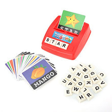 Load image into Gallery viewer, AYNEFY Alphabet Spelling Toy, Letter Spelling Toy Safe to Play for Early Learning Educational for Kids More Than 3 Years Old
