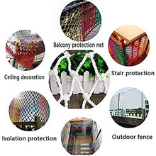 Load image into Gallery viewer, Climbing net Kids Playground Climbing net Rope, Decorative net with Hand-Woven, Stair Railing Safety net (Size : 13m(310ft))
