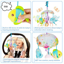 Load image into Gallery viewer, Funsland Stroller Toy and Car Seat Toy for Infants Hanging Rattle Toy Clip on Toy for Crib Stroller Car Seat Baby Toy for Baby Boys and Girls Ages 3 Months &amp; up
